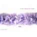 10cm Blumenborte (auf Filzband) ca. 60 mm breit - Farbwahl  (Grundpreis € 12,00/m)